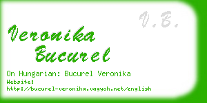 veronika bucurel business card